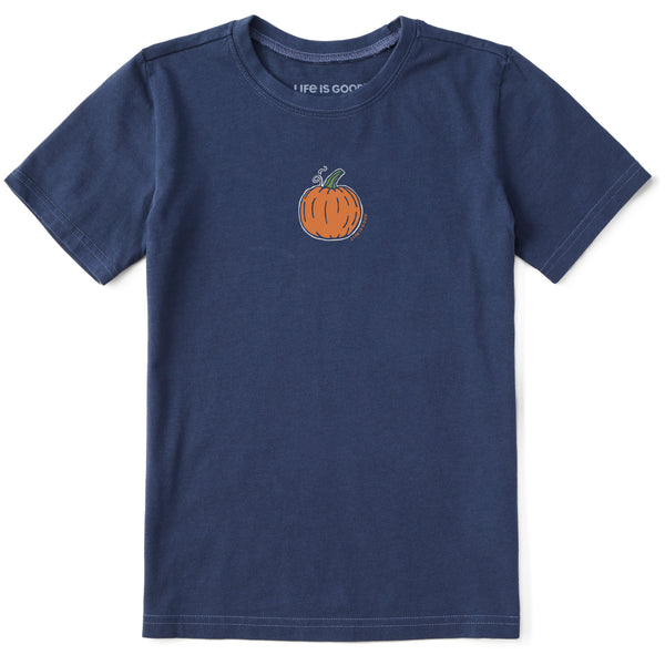 life is good Kids Li'l Pumpkin Short Sleeve Crusher Tee