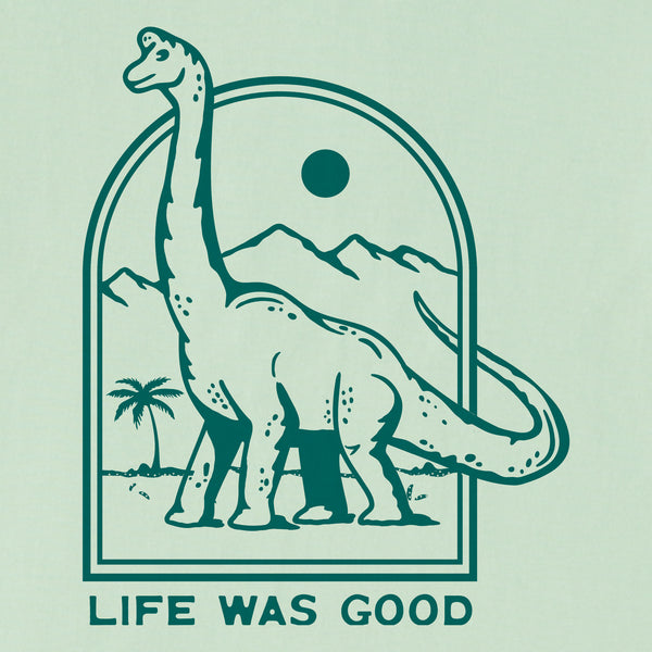 Life Is Good Kids Life Was Good Dinosaur Short Sleeve Crusher Tee
