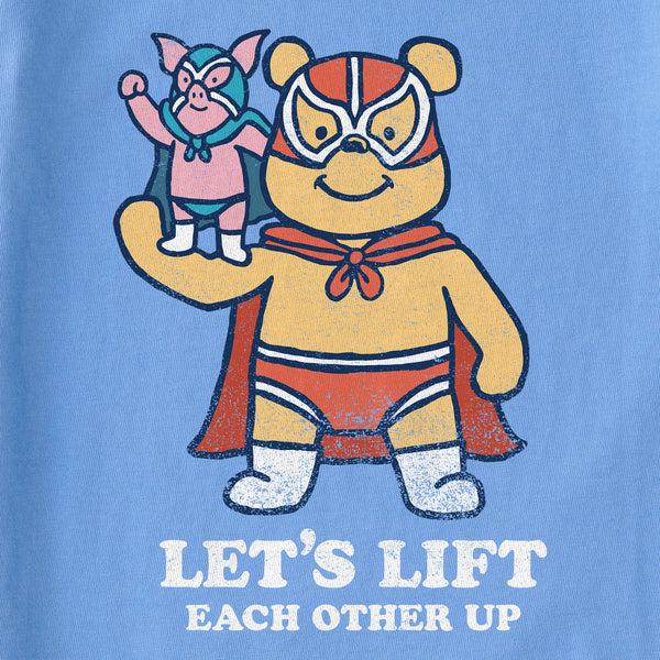 Life Is Good Kids Lift Each Other Up Winnie U0026 P Short Sleeve Crusher Tee