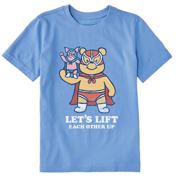 life is good Kids Lift Each Other Up Winnie u0026 P Short Sleeve Crusher Tee