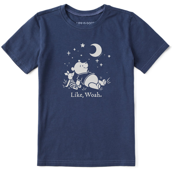 life is good Kids Like Woah. Short Sleeve Crusher Tee