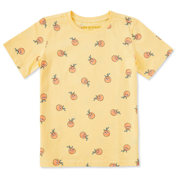 life is good Kids Little Cuties Pattern Short Sleeve Crusher Tee