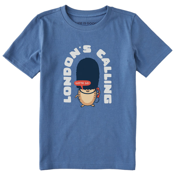 life is good Kids London's Calling Short Sleeve Crusher Tee