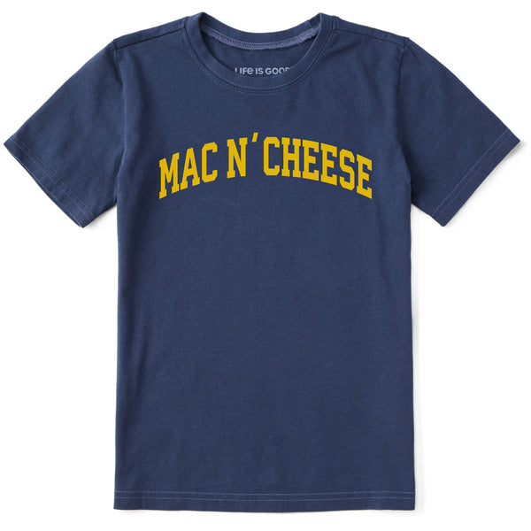 life is good Kids Mac N' Cheese Arch Short Sleeve Crusher Tee