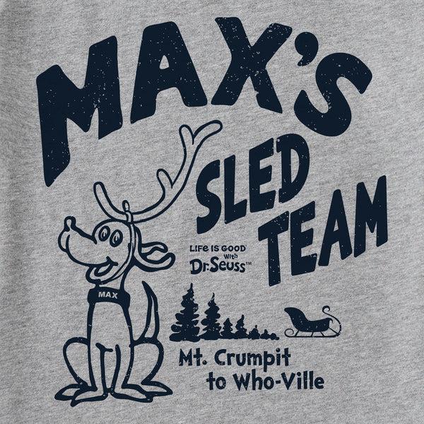 Life Is Good Kids Max's Sled Team Long Sleeve Crusher Tee