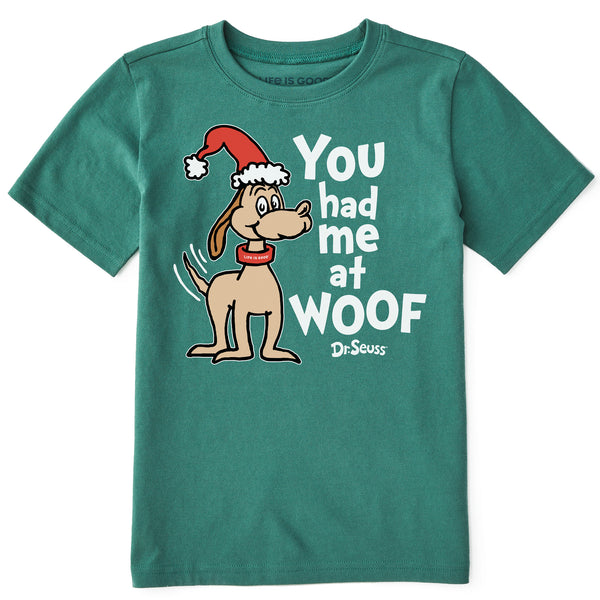 life is good Kids Max You Had Me at Woof Short Sleeve Crusher Tee