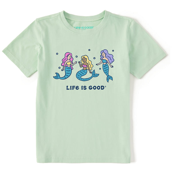 life is good Kids Mermaid Trio Short Sleeve Crusher Tee