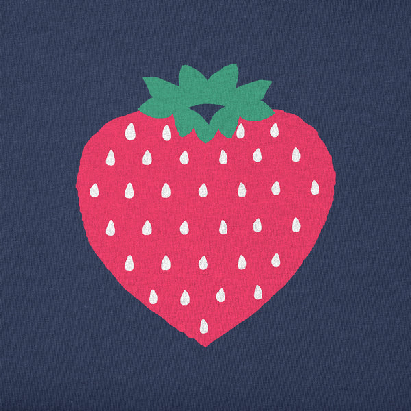 Life Is Good Kids Mini Strawberry Heart Short Sleeve Crusher Tee