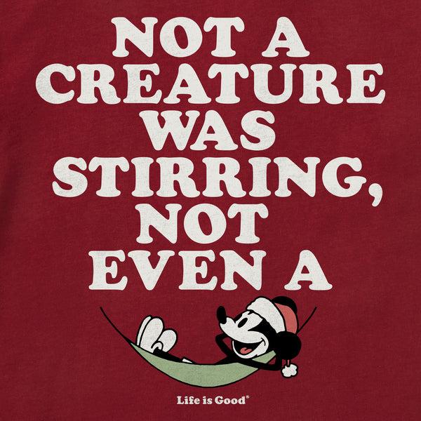 Life Is Good Kids Not A Creature Stirring Willie Long Sleeve Crusher Tee