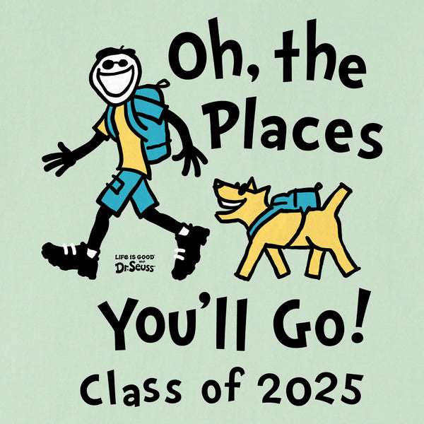 Life Is Good Kids Oh The Places You'll Hike 2025 Short Sleeve Crusher Tee