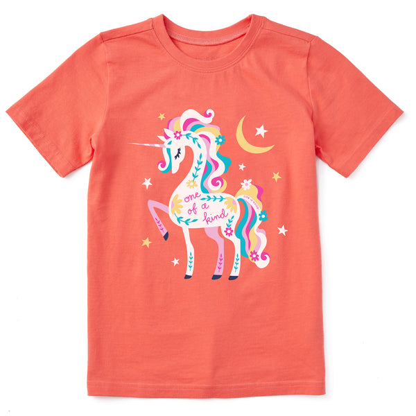life is good Kids One of a Kind Unicorn Short Sleeve Crusher Tee