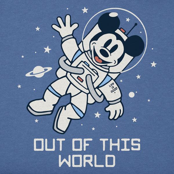 Life Is Good Kids Out Of This World Space Willie Short Sleeve Crusher Tee