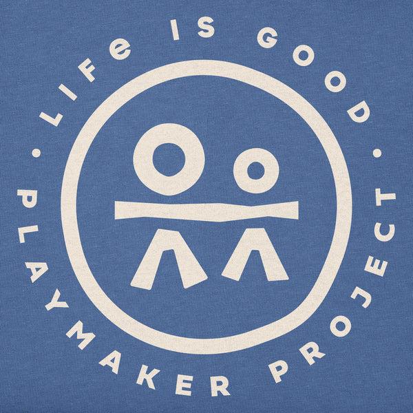 Life Is Good Kids Playmaker Project Giving Short Sleeve Crusher Tee
