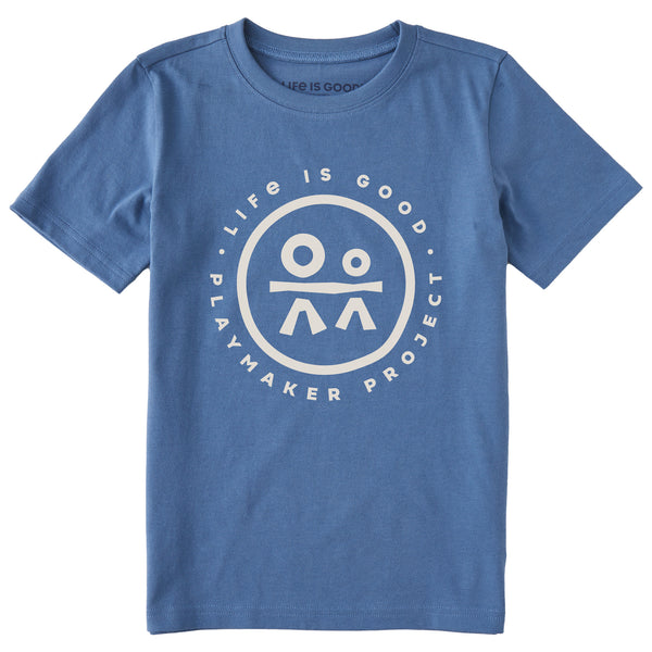 life is good Kids Playmaker Project Giving Short Sleeve Crusher Tee