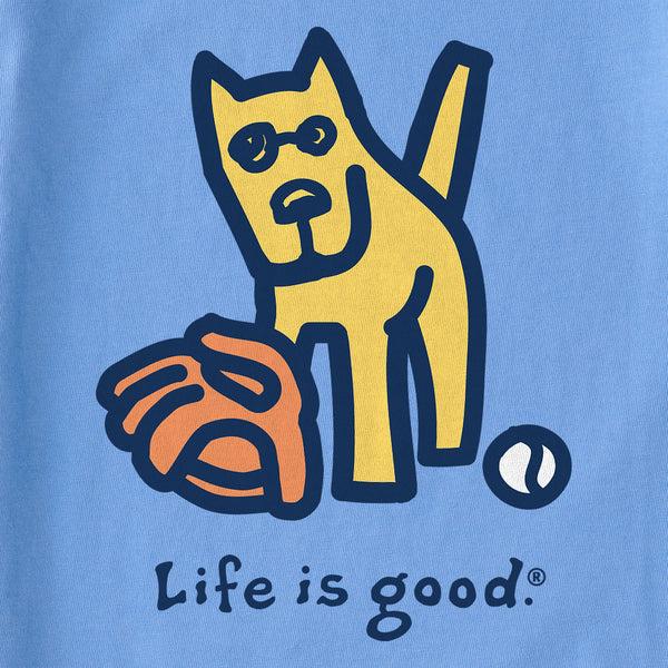 Life Is Good Kids Rocket Glove Short Sleeve Crusher Tee