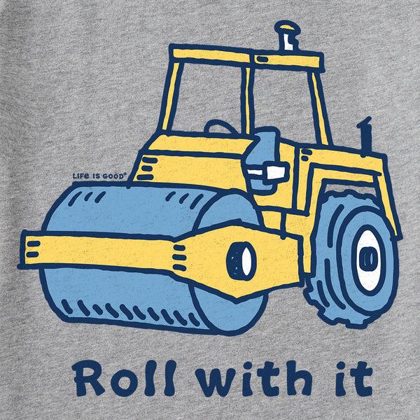 Life Is Good Kids Roll With It Short Sleeve Crusher Tee