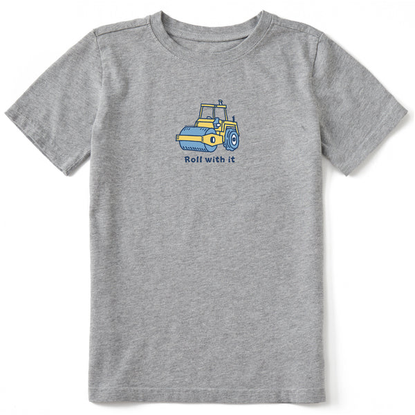 life is good Kids Roll With It Short Sleeve Crusher Tee