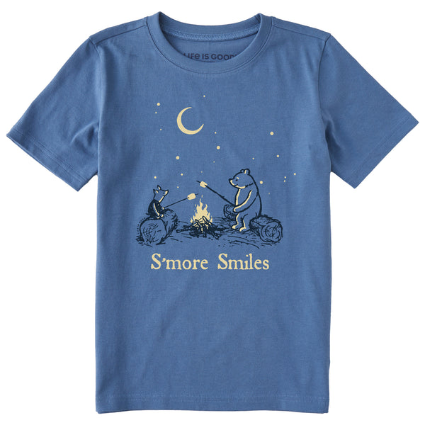 life is good Kids S'more Smiles Winnie Short Sleeve Crusher Tee