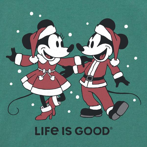 Life Is Good Kids Santa Willie Dancers Long Sleeve Crusher Tee