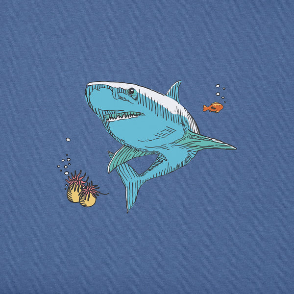 Life Is Good Kids Shark Reef Long Sleeve Crusher Tee