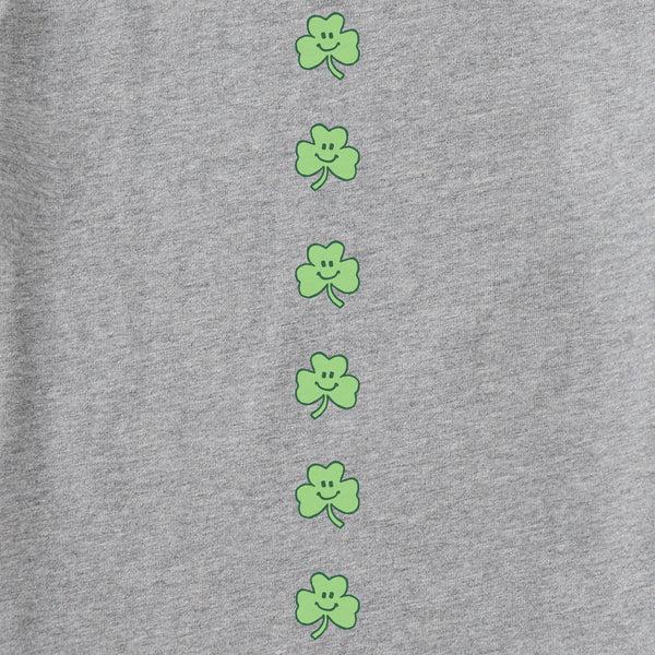 Life Is Good Kids Smile Clovers Long Sleeve Crusher Tee