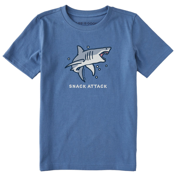 life is good Kids Snack Attack Short Sleeve Crusher Tee