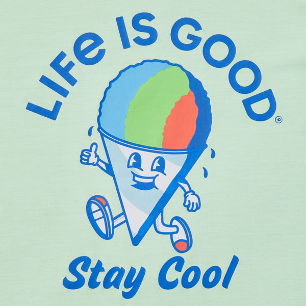 Life Is Good Kids Snow Cone Stay Cool Long Sleeve Sun Crusher Tee