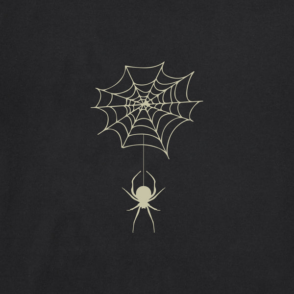 Life Is Good Kids Spooky Spiderweb Long Sleeve Crusher Tee