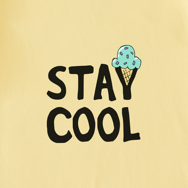 Life Is Good Kids Stay Cool Cone Stack Long Sleeve Crusher Tee