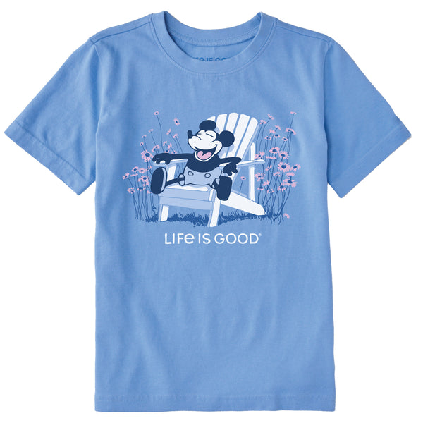 life is good Kids Steamboat Will Adirondack Short Sleeve Crusher Tee