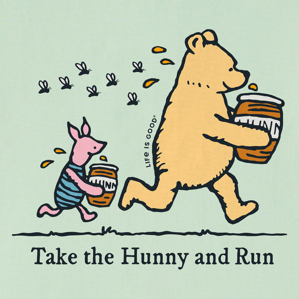 Life Is Good Kids Take The Hunny And Run Short Sleeve Crusher Tee