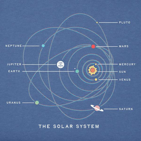 Life Is Good Kids The Solar System Short Sleeve Crusher Tee