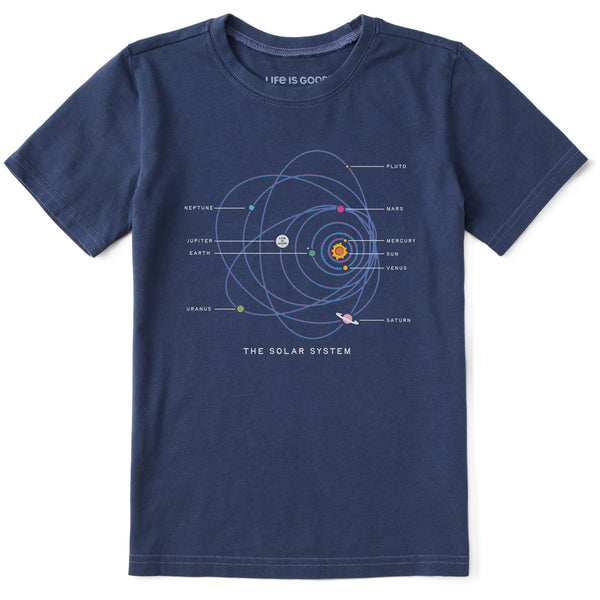 life is good Kids The Solar System Short Sleeve Crusher Tee
