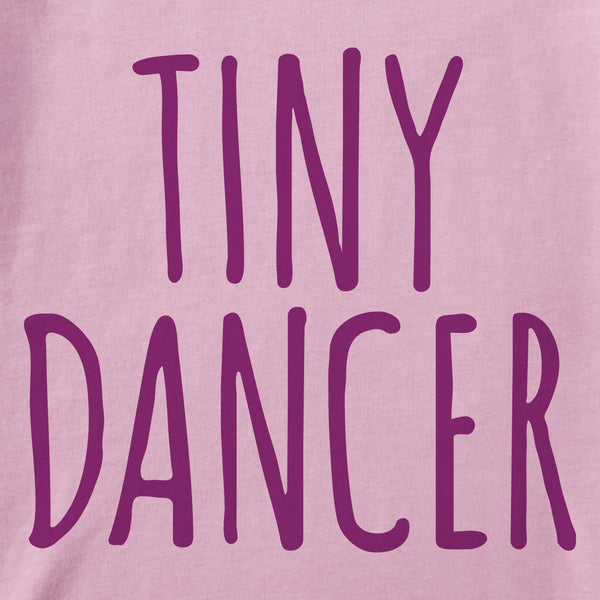 Life Is Good Kids Tiny Dancer Text Short Sleeve Crusher Tee