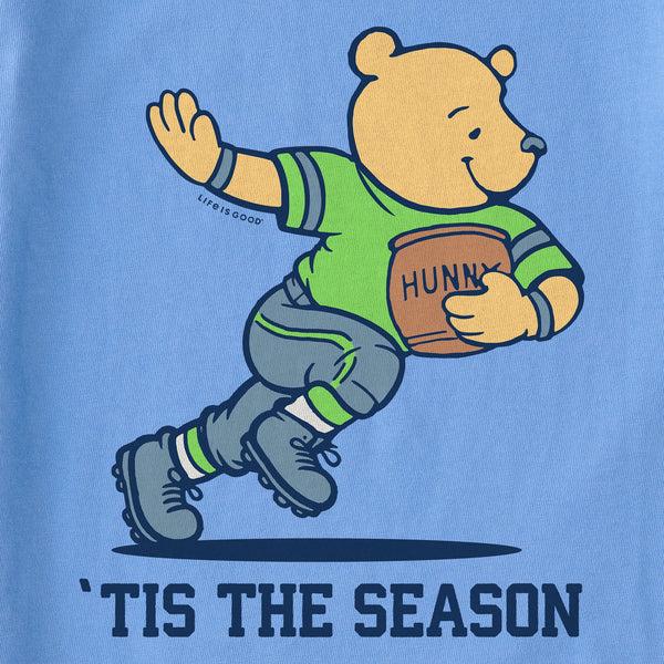Life Is Good Kids Tis The Season Pooh Short Sleeve Crusher Tee