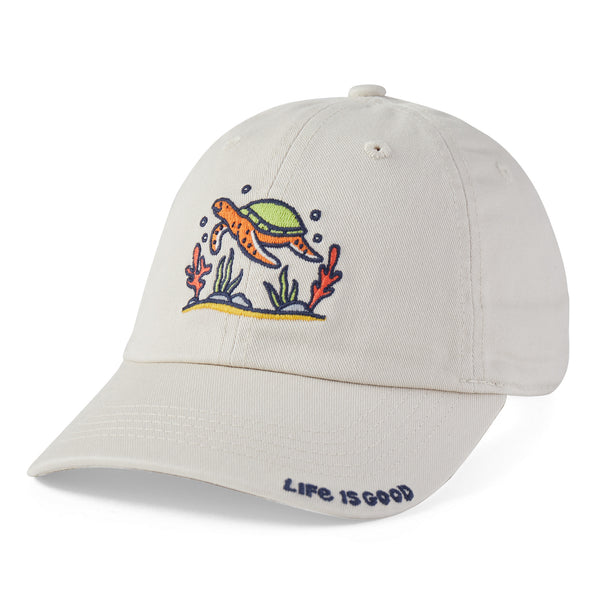 life is good Kids Turtle Sea Landscape Kids Chill Cap