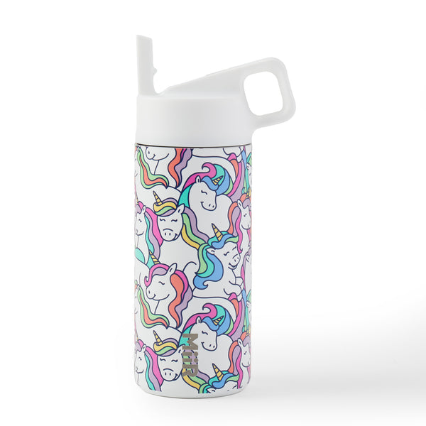 Life Is Good Kids Unicorn Friends Pattern 12 Oz. Kids Bottle