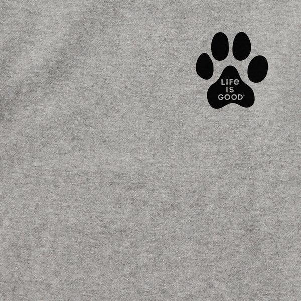 Life Is Good Kids Walking Paws Every Wear Hoodie Sweatshirt