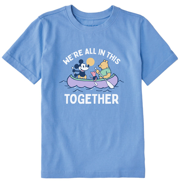 life is good Kids We're All in This Together Canoe Short Sleeve Crusher Tee