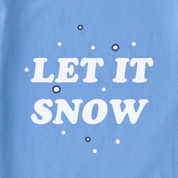 Life Is Good Kids Willie Let It Snow Long Sleeve Crusher Tee