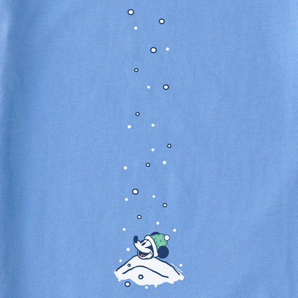 Life Is Good Kids Willie Let It Snow Long Sleeve Crusher Tee