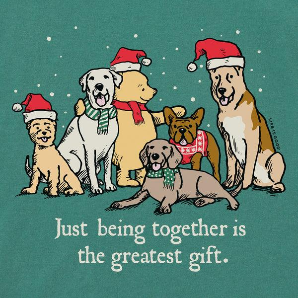 Life Is Good Kids Winnie U0026 Dogs Being Together Is The Greatest Gift Long Sleeve Crusher Tee