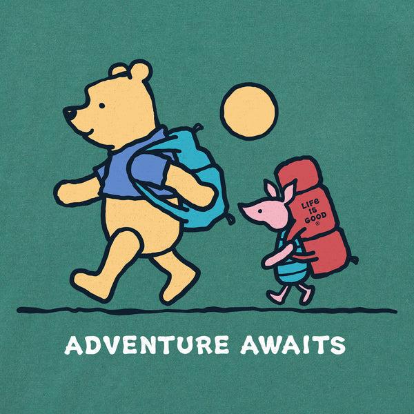 Life Is Good Kids Winnie U0026 P Adventure Awaits Short Sleeve Crusher Tee