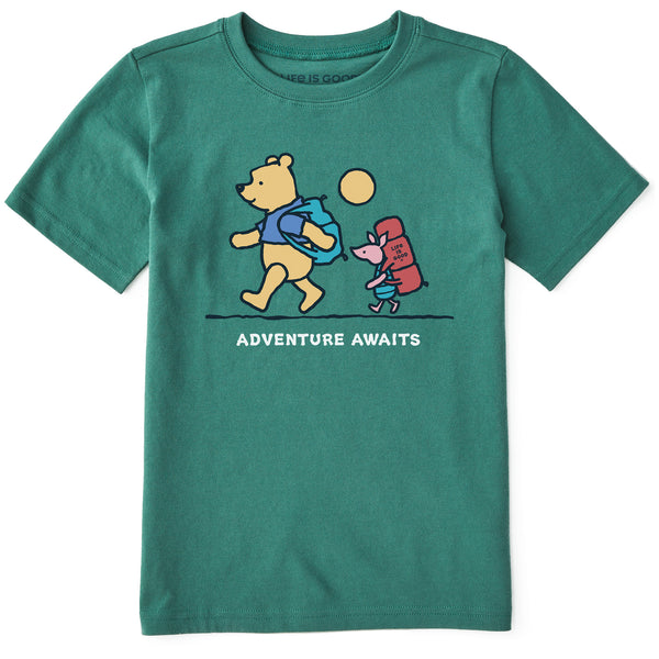 life is good Kids Winnie u0026 P Adventure Awaits Short Sleeve Crusher Tee