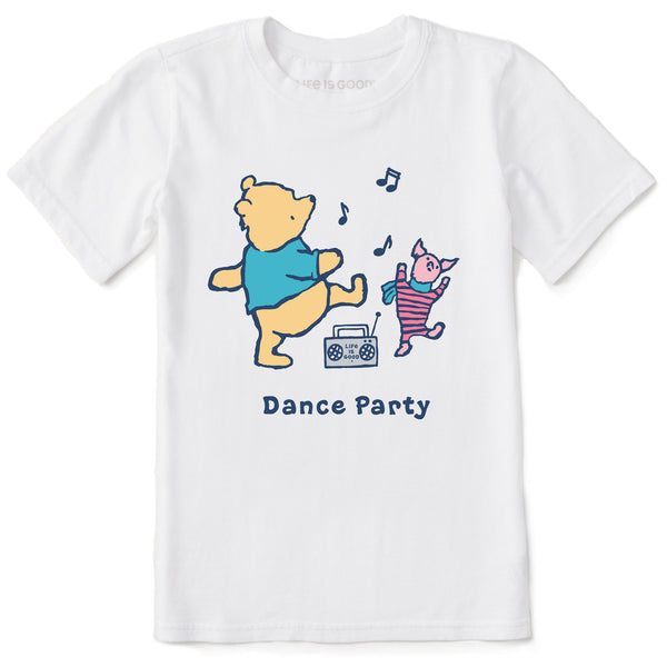 Life Is Good Kids Winnie U0026 P Dance Party Short Sleeve Crusher Tee