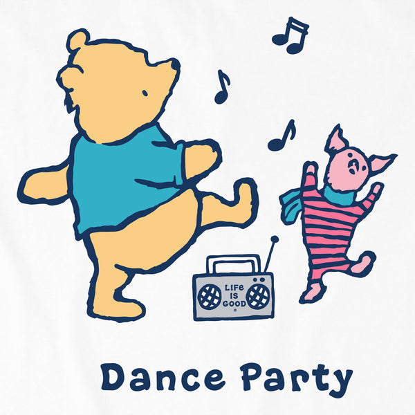 Life Is Good Kids Winnie U0026 P Dance Party Short Sleeve Crusher Tee