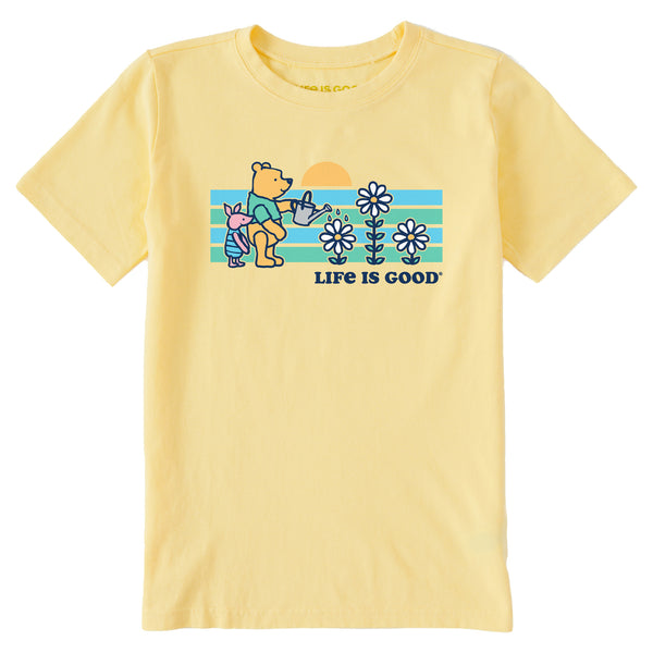 life is good Kids Winnie u0026 P Flowers Short Sleeve Crusher Tee