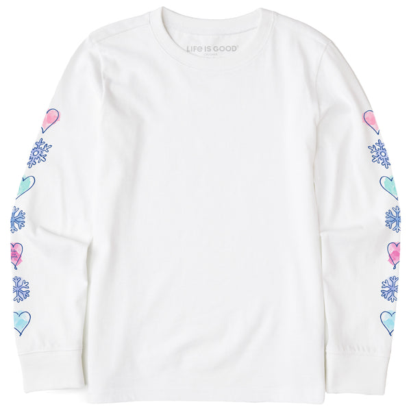 life is good Kids Winter Icons Long Sleeve Crusher Tee