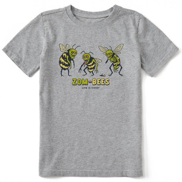 life is good Kids Zom-bees Short Sleeve Crusher Tee
