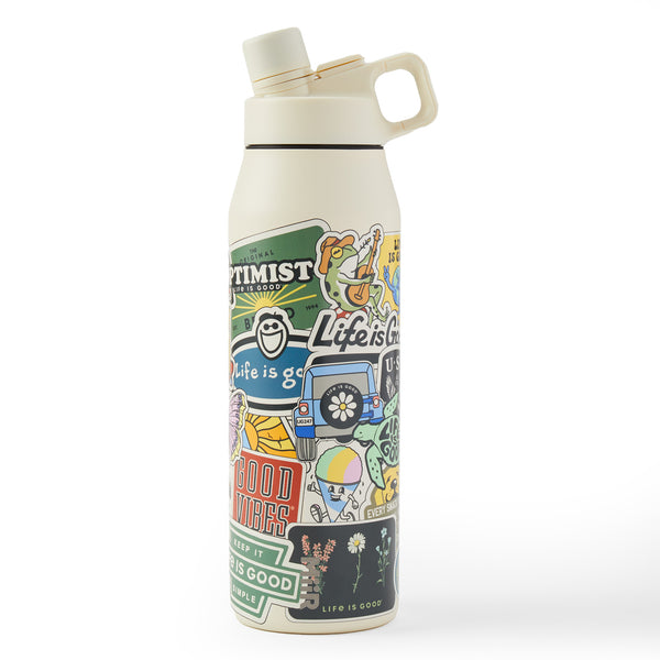 Life Is Good Adult Unisex 32 Oz. Twist Top Bottle